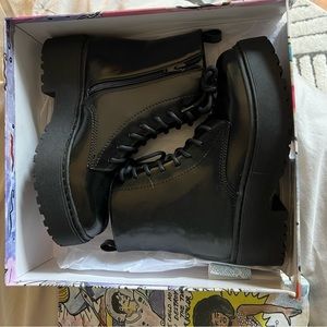 Jeffrey Campbell never worn combat boots